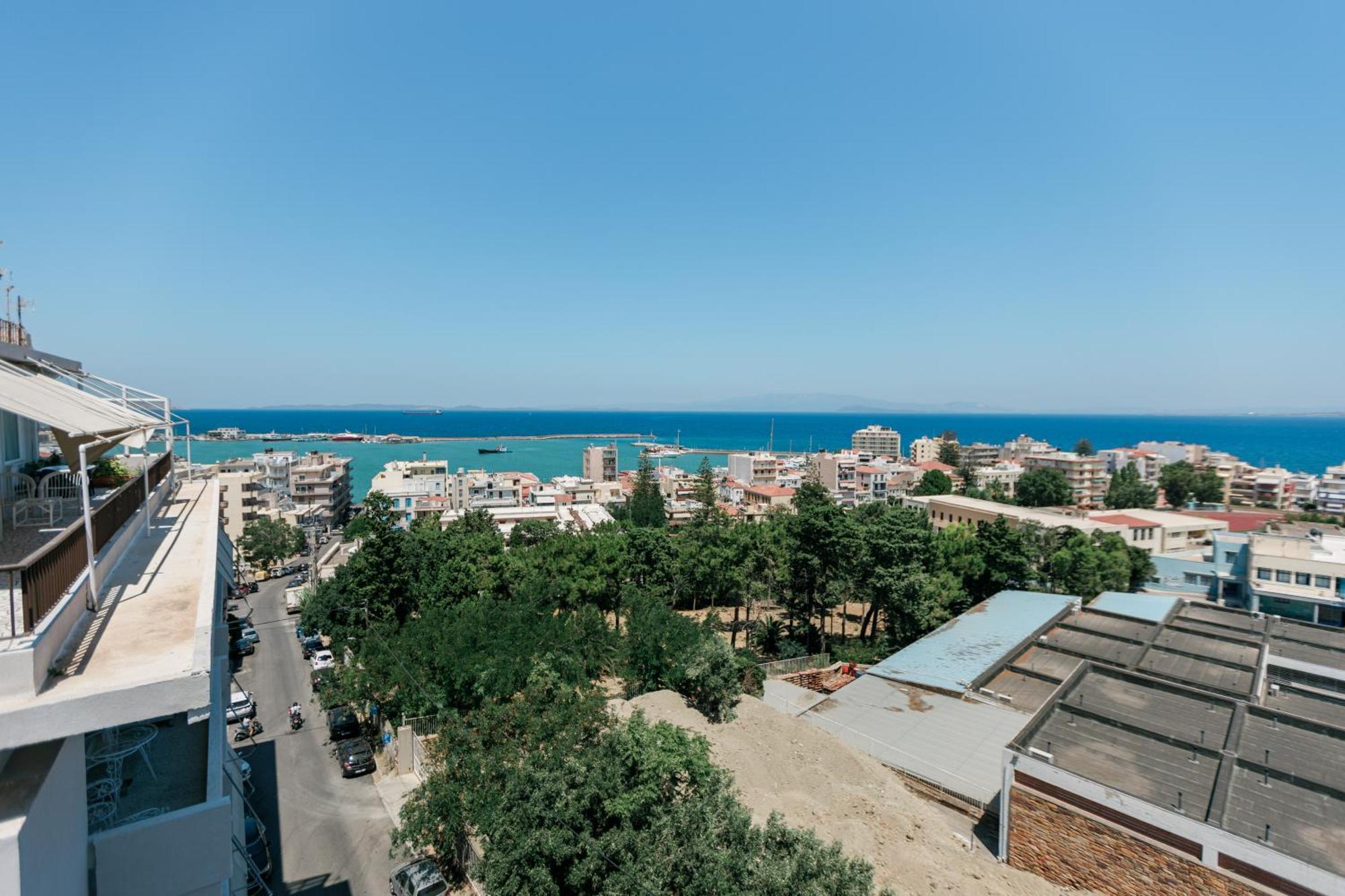 Panoramic Penthouse Apartment Chios Town Exterior foto